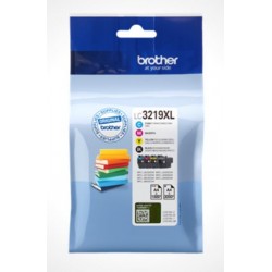 Brother LC 3219XL Valuepack (BK, C, M og Y), Originale Patroner