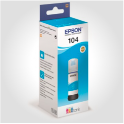 Epson T104 Eco Tank C, Original patron