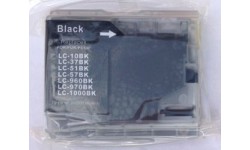 LC 970XL BK, sort, kompatibel patron, 25 ml.